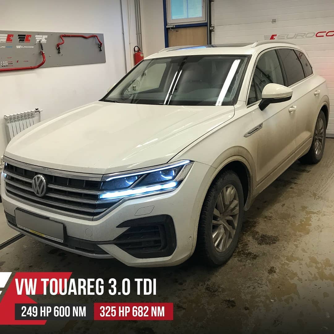 Чип тюнинг VW Touareg CR 3.0TDI